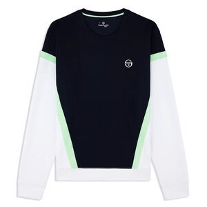Sergio Tacchini Pagia Crewneck- Maritime Blue